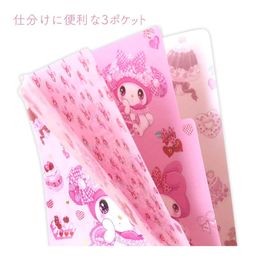 Amazon | マイメロディ[ポケットファイル]3ポケットA5クリアファイル